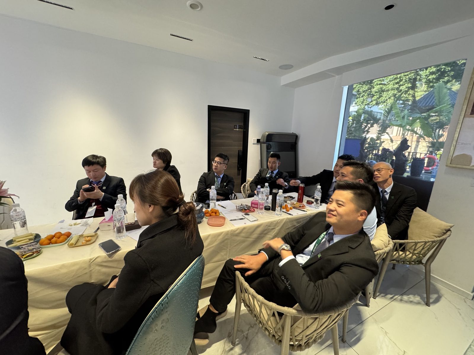公司年会翠溪山庄现场照3