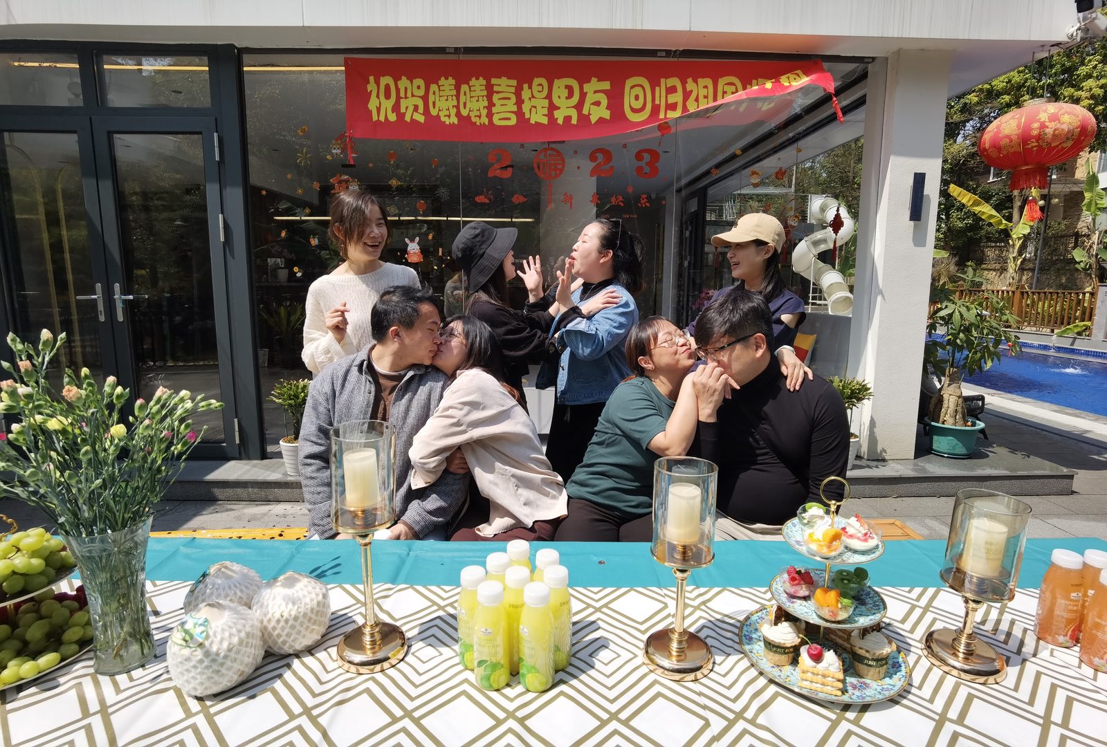 海归闺蜜翠溪山庄聚会照