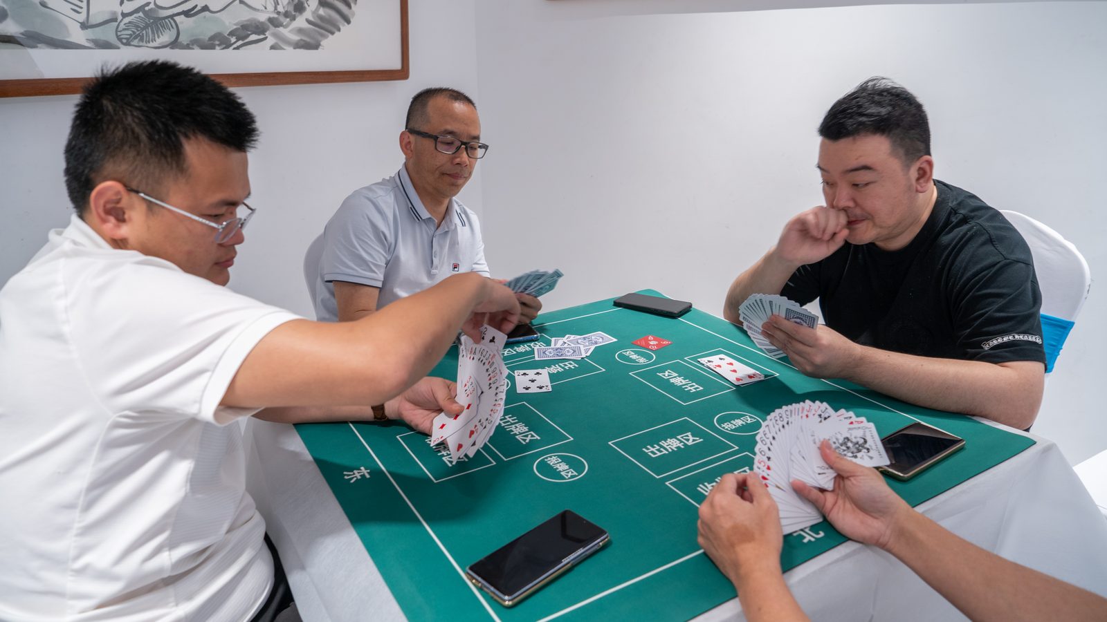 翠溪山庄掼蛋比赛现场照5