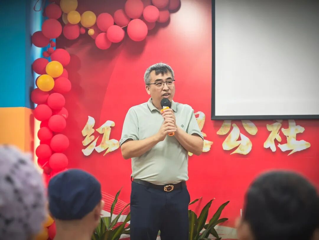 翠溪山莊主理人許亞東在活動現場致辭分享